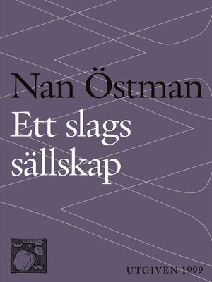 cover image of Ett slags sällskap